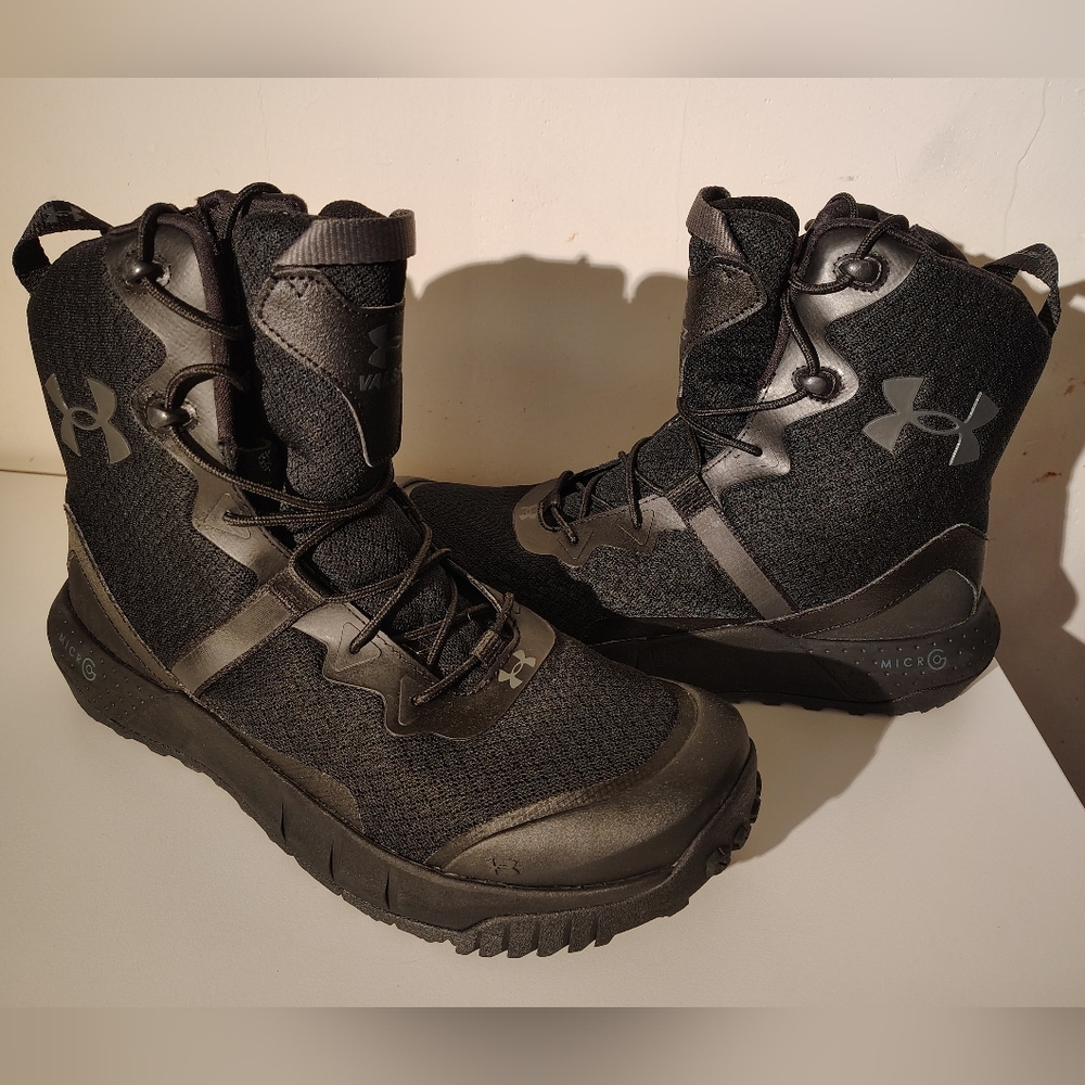 Under Armouth Mens's Micro G Valsetz Zip Tactical Boots